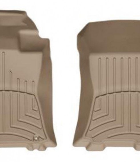 Ковры резиновые WeatherTech Subaru  Legacy / Outback 2010-2014 передние бежевые фото