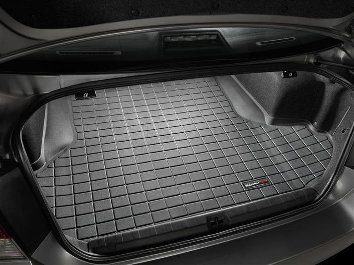 Ковры резиновые WeatherTech Subaru Legacy 2010-2014 в багажник черный фото