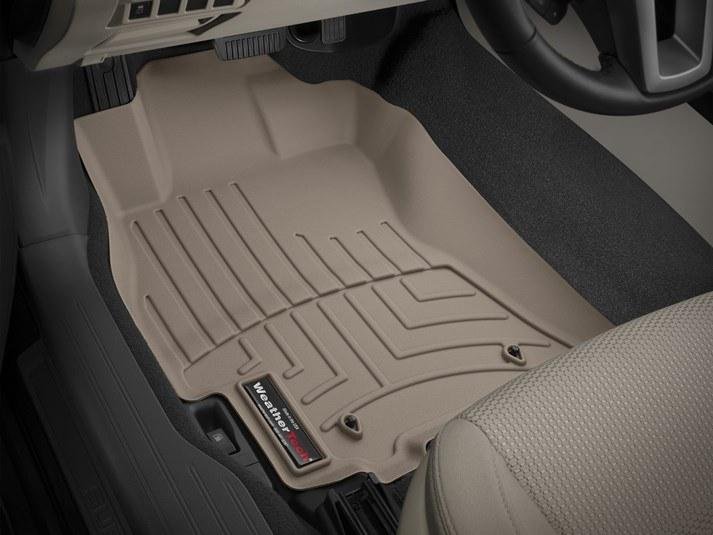 Ковры резиновые WeatherTech Subaru  Legacy / Outback 2015-2019 передние бежевые фото