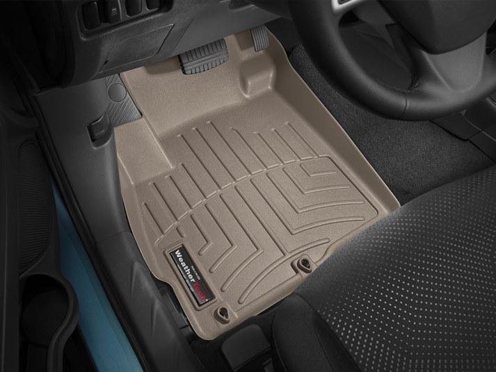 Ковры резиновые WeatherTech Mitsubishi ASX 2010-2017  передние бежевые фото