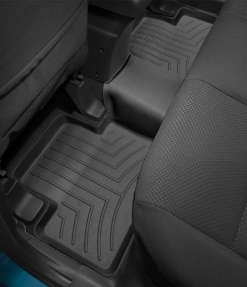 Ковры резиновые WeatherTech Mitsubishi ASX 2010-2017  задний черный фото