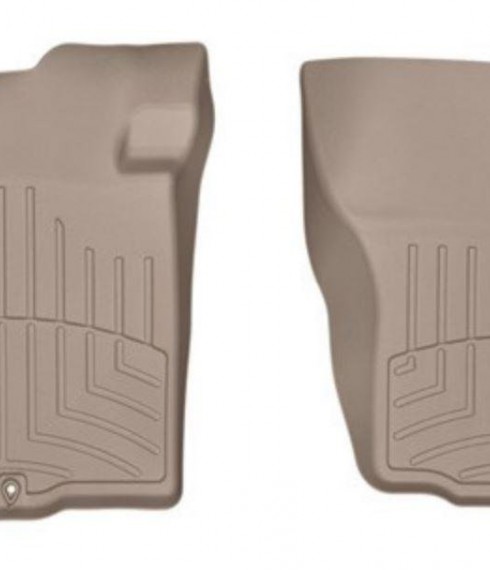 Ковры резиновые WeatherTech Mitsubishi ASX 2020+  передние бежевые фото