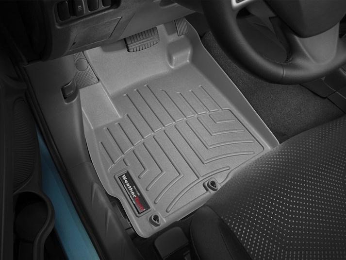 Ковры резиновые WeatherTech Mitsubishi ASX 2020+  передние серые фото