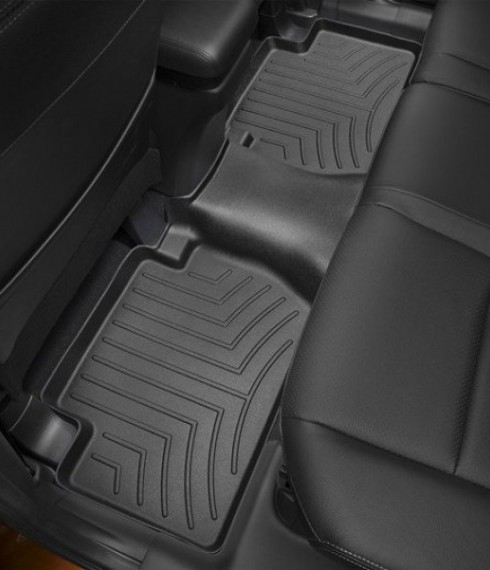 Ковры резиновые WeatherTech Mitsubishi Outlander 2012-2015 задний черный фото