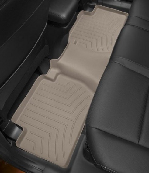 Ковры резиновые WeatherTech Mitsubishi Outlander 2010-2012 задний бежевый фото