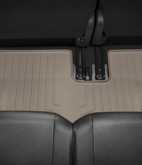 Ковры резиновые WeatherTech Mitsubishi Outlander 2012-2015  третьего ряда бежевый фото