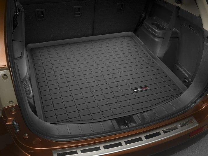 Ковры резиновые WeatherTech Mitsubishi Outlander  2015+  в багажник черный фото
