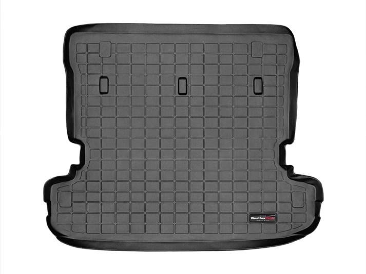 Ковры резиновые WeatherTech Mitsubishi Pajero 2007+ в багажник черный фото