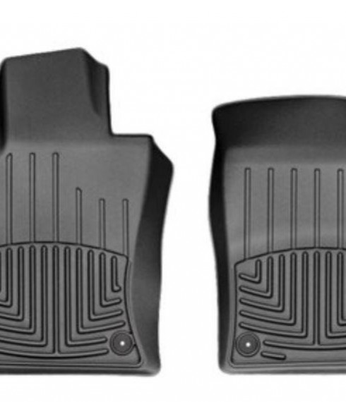 Ковры резиновые WeatherTech Porsche Panamera 2010-2016  передние черные фото