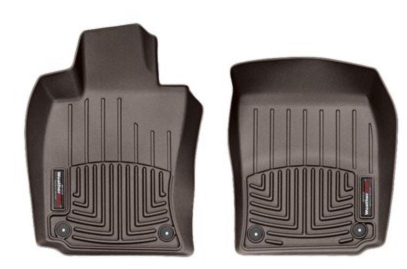 Ковры резиновые WeatherTech Porsche Panamera 2010-2016  передние какао фото