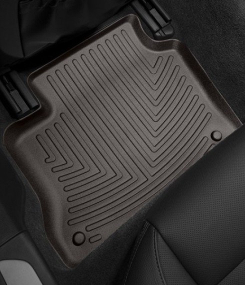 Ковры резиновые WeatherTech Porsche Panamera 2010-2016  задние какао фото