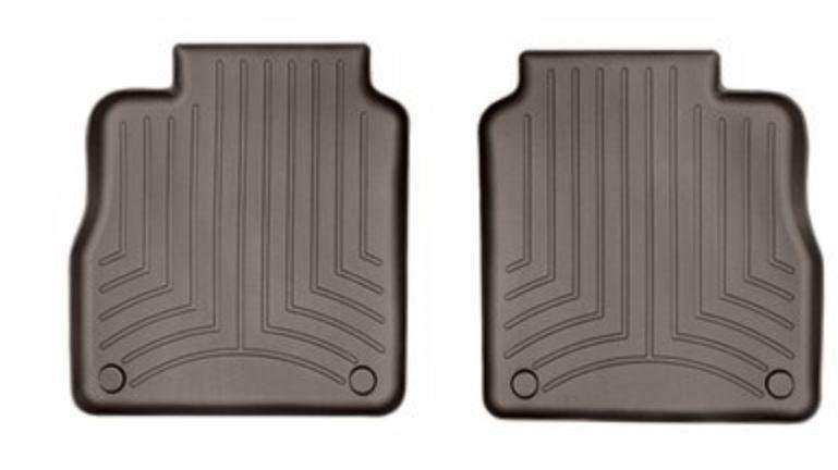 Ковры резиновые WeatherTech Porsche Panamera Executive 2010-2016  задние какао фото