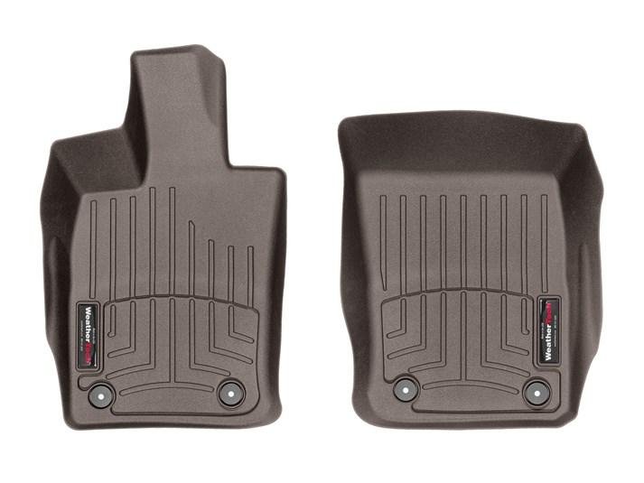 Ковры резиновые WeatherTech Porsche Panamera 2017+  передние какао фото