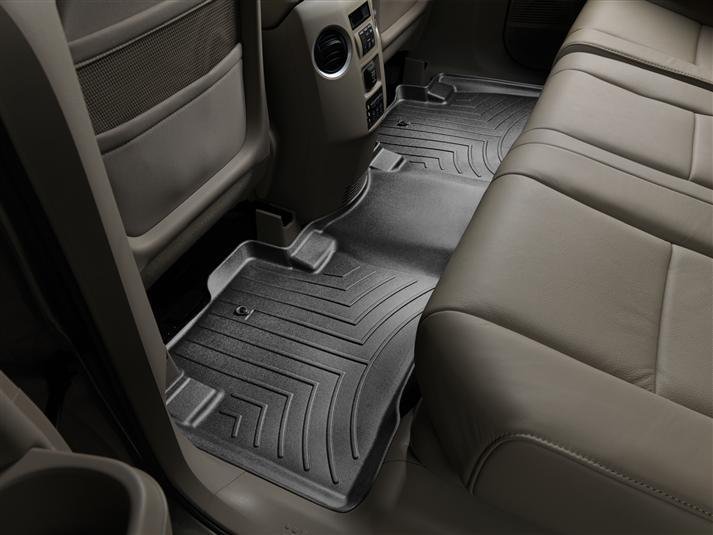 Ковры резиновые WeatherTech Honda Pilot 2009-2014 задний  черный фото