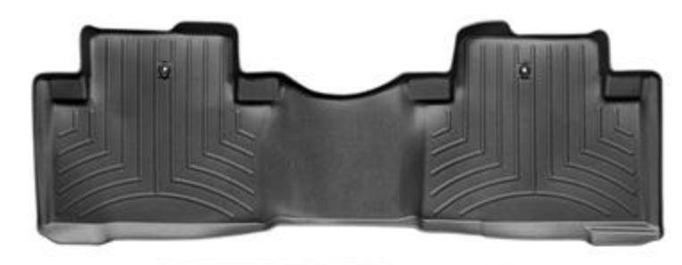 Ковры резиновые WeatherTech Honda Pilot 2009-2014 задний  черный фото
