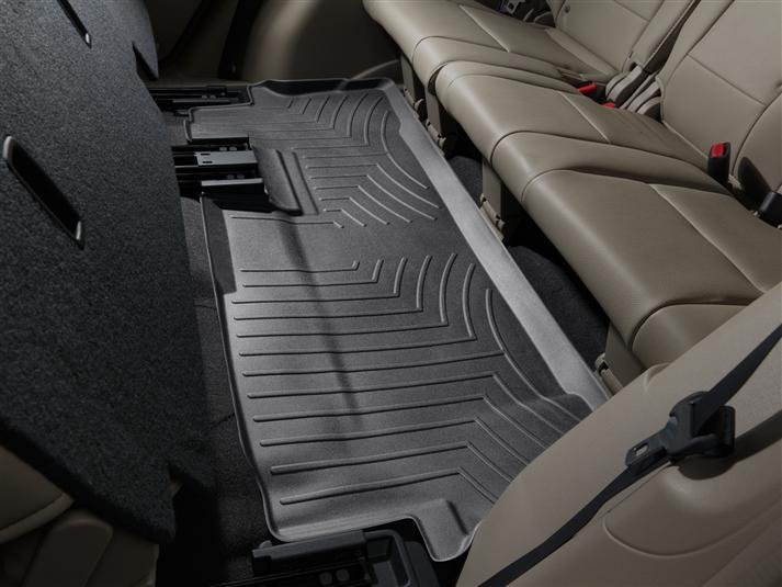 Ковры резиновые WeatherTech Honda Pilot 2009-2014 третий ряд  черный фото