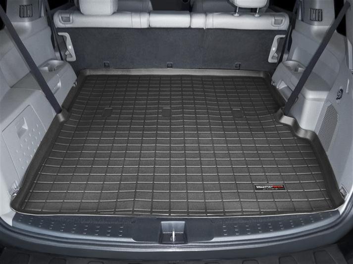 Ковры резиновые WeatherTech Honda Pilot 2009-2014 в багажник черный фото