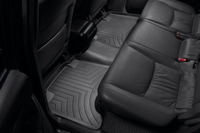 Ковры резиновые WeatherTech Toyota LC120 2003-2009 задний черный фото