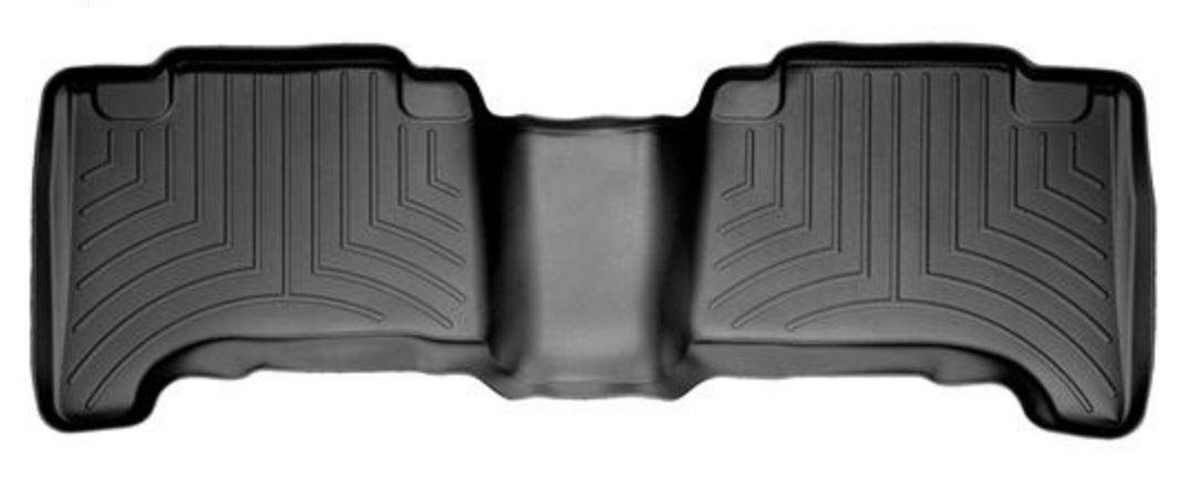 Ковры резиновые WeatherTech Toyota LC120 2003-2009 задний черный фото