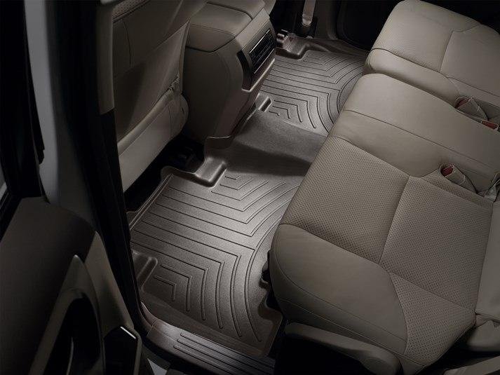 Ковры резиновые WeatherTech Toyota LC150 2009+  задние какао фото
