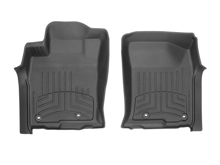 Ковры резиновые WeatherTech 3D Toyota LC150 2014-2018  передние черные фото