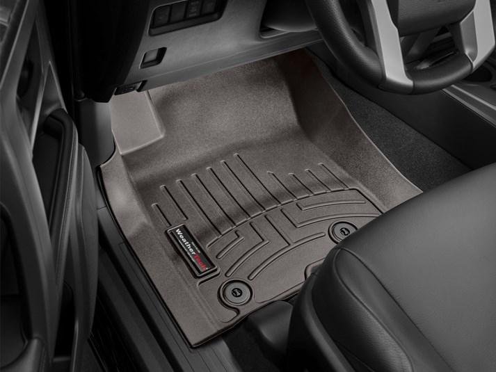 Ковры резиновые WeatherTech Lexus GX 2014+  передние какао фото