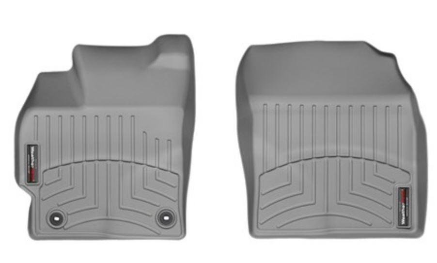 Ковры резиновые WeatherTech Toyota Prius 2012-2016  передние серые фото