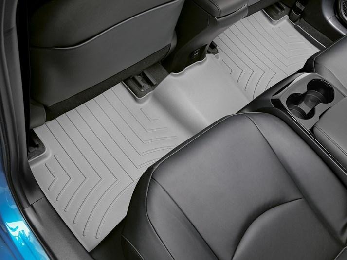 Ковры резиновые WeatherTech Toyota Prius 2017+  задний серый фото