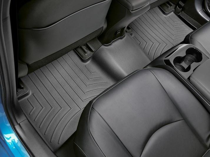 Ковры резиновые WeatherTech Toyota Prius 2017+  задний черный фото