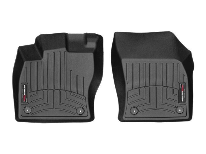 Ковры резиновые WeatherTech  Audi Q2 2016+ передние черные фото