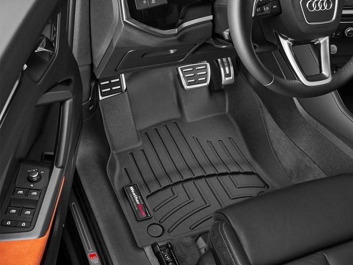 Ковры резиновые WeatherTech  Audi Q3 2019+ передние черные фото