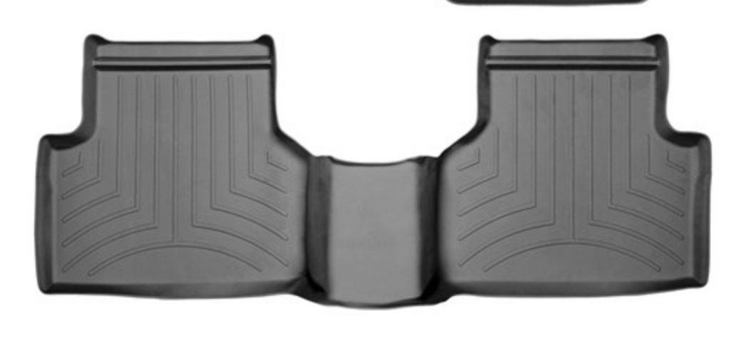 Ковры резиновые WeatherTech Audi Q3 EUROPA 2011-2018 задний черный фото