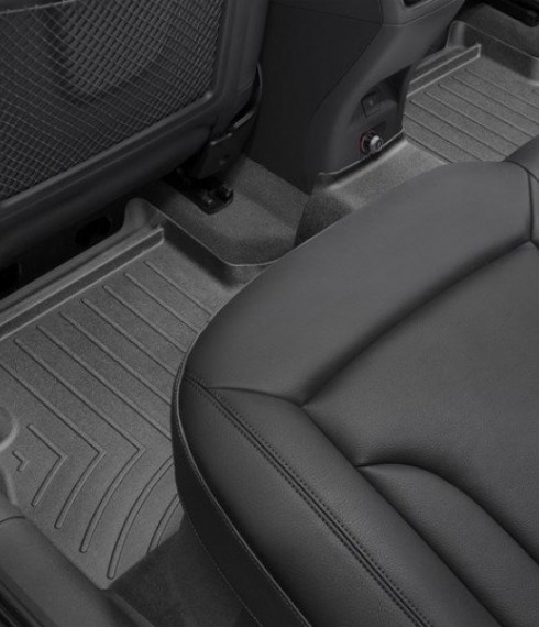 Ковры резиновые WeatherTech Audi Q3 EUROPA 2011-2018 задний черный фото