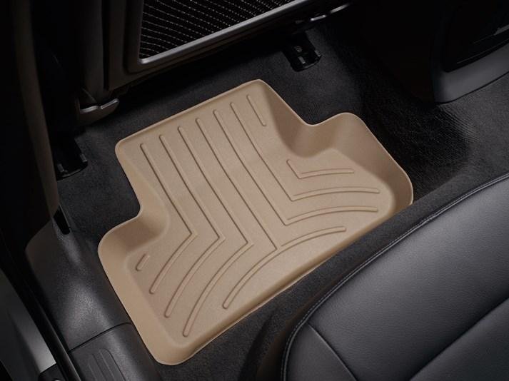 Ковры резиновые WeatherTech Audi Q5 2009-2017 задние бежевые фото