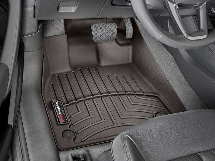 Ковры резиновые WeatherTech передние какао Audi Q5 2018+ фото