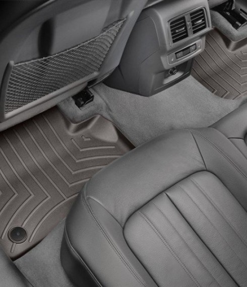 Ковры резиновые WeatherTech задние какао Audi Q5 2018+ фото