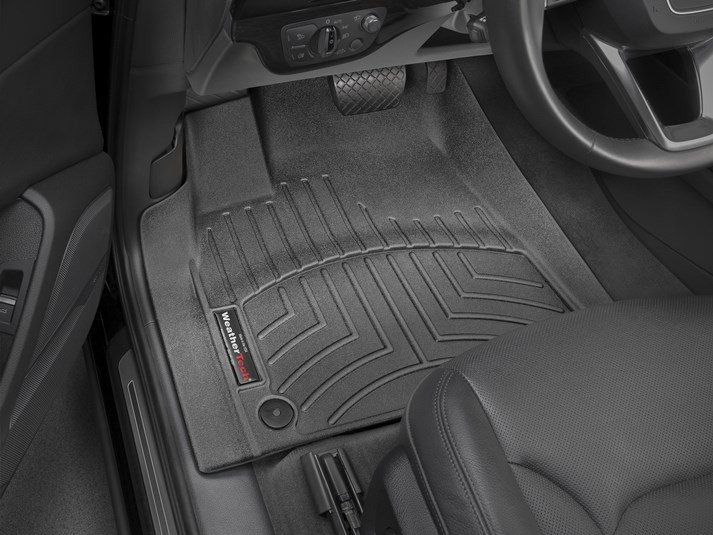 Ковры резиновые WeatherTech передние черные для Bentley Bentayga 2016+ фото
