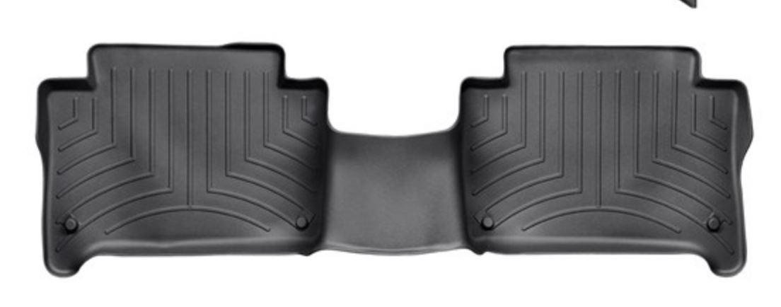 Ковры резиновые WeatherTech Audi Q7 2006-2014 задний черный фото