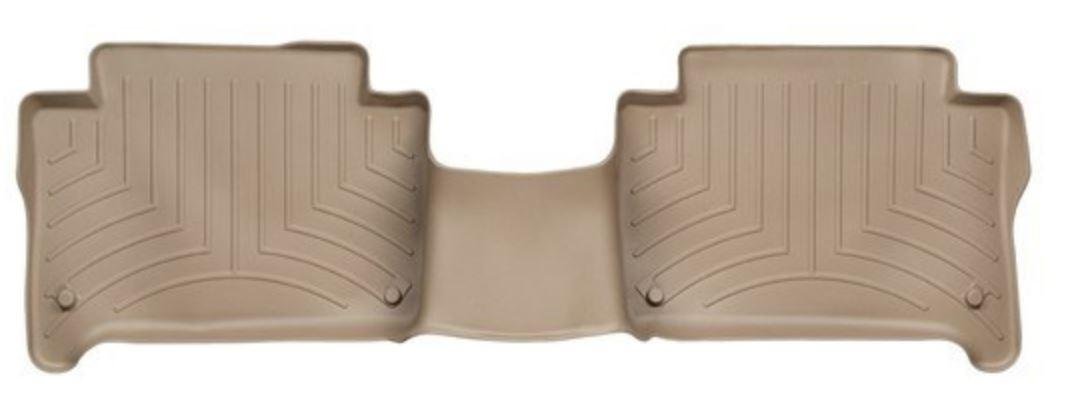 Ковры резиновые WeatherTech Audi Q7 2006-2014 задний бежевый фото