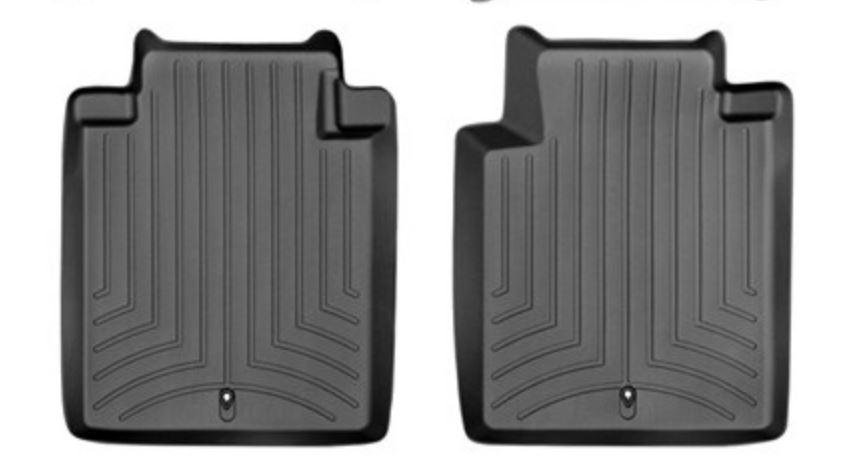 Ковер резиновый WeatherTech Infiniti Q70 LONG  2014+  задние  черные фото