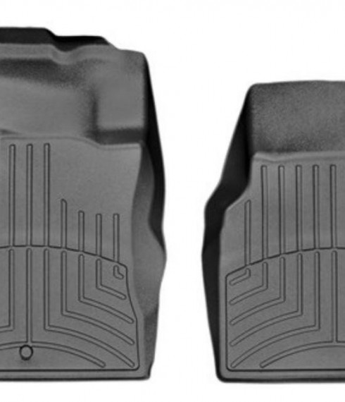 Ковры резиновые WeatherTech Nissan Qashqai 2006-2014 передние черные фото