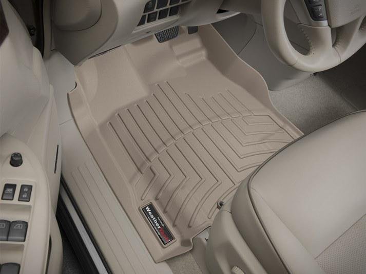 Ковры резиновые WeatherTech Nissan Quest 2011-2017 передние бежевые фото