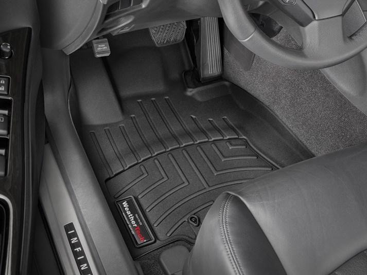 Ковры резиновые WeatherTech Infiniti QX50  2015-2018  передние черные фото