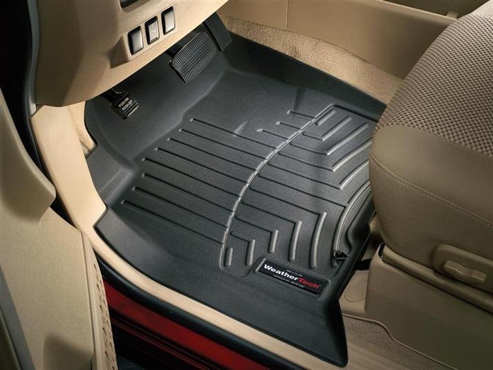 Ковры резиновые WeatherTech Infiniti QX56 2004-2010 передние черные фото