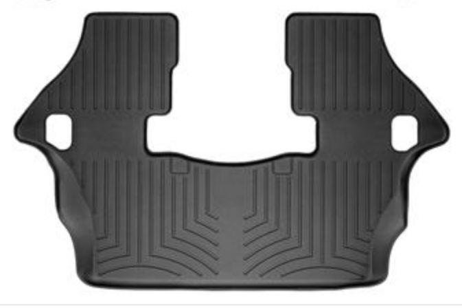 Ковры резиновые WeatherTech Infiniti QX56 2004-2010 третий ряд черный фото
