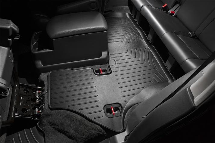 Ковры резиновые WeatherTech Infiniti QX56 2004-2010 третий ряд черный фото