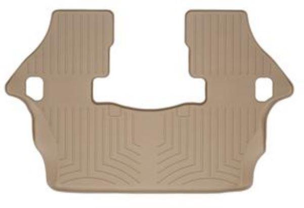 Ковры резиновые WeatherTech Infiniti QX56 2004-2010 третий ряд бежевый фото