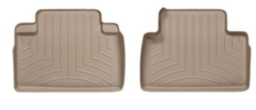 Ковры резиновые WeatherTech Infiniti FX / QX70 2008-2017 задние бежевые фото