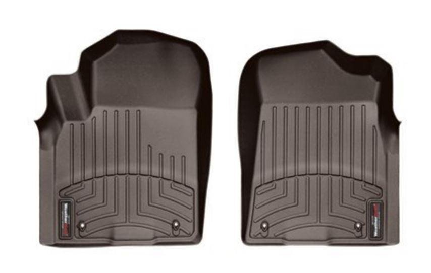 Ковры резиновые WeatherTech Infiniti QX80 2011-2018 передние какао фото