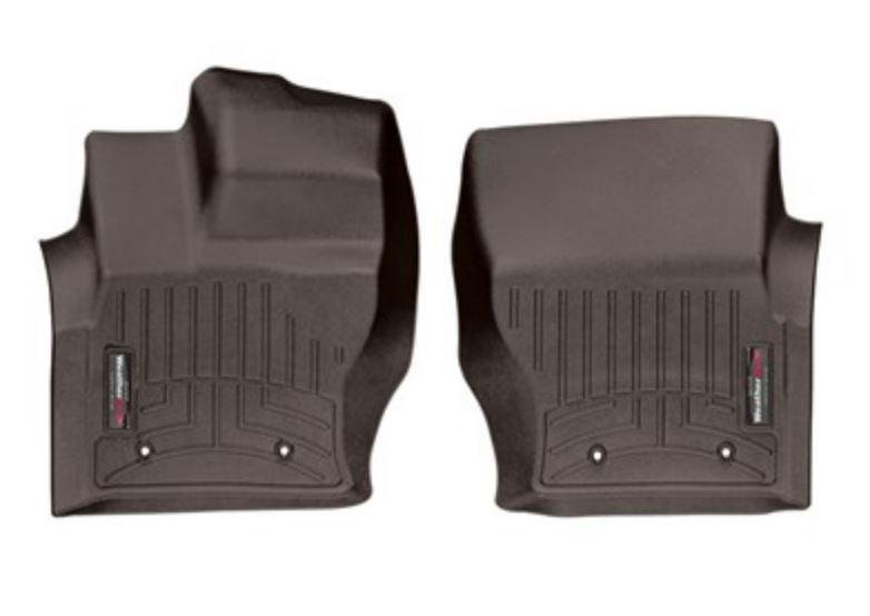 Ковры резиновые WeatherTech Range Rover  2013+ передние какао фото